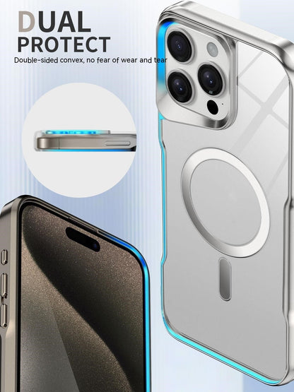 Electroplating Mirror Magnetic Acrylic Phone Case b8c71731 5614 4e8f 9dc3 62dd26ce66a9