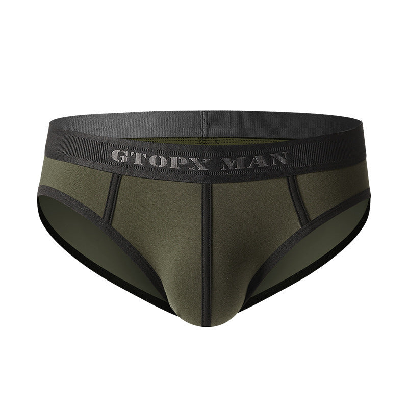 Contrasting Color Thread Cotton Single-layer Briefs b8c95d57 ae0e 4cf7 99e3 2b60bffc311b