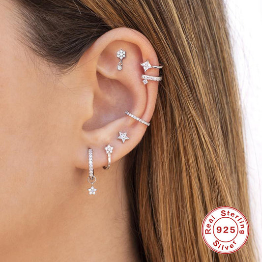 Puncture Ear Bone Stud Earrings Nose Ring Human Body Ornament b8d443f8 8422 4190 971a ecfdcbbaf82e