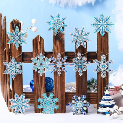 Diamond Painting, Acrylic Keychain Double-sided DIY Full Diamond Christmas Snowflake b8d57490 43eb 4687 9a7d 764494b109e8