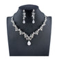 Rhinestone Women'S European And American Water Wave Chain Lattice White Pearl Necklace b8f9ff6b 7192 49b2 9b5e 75b03d394f86
