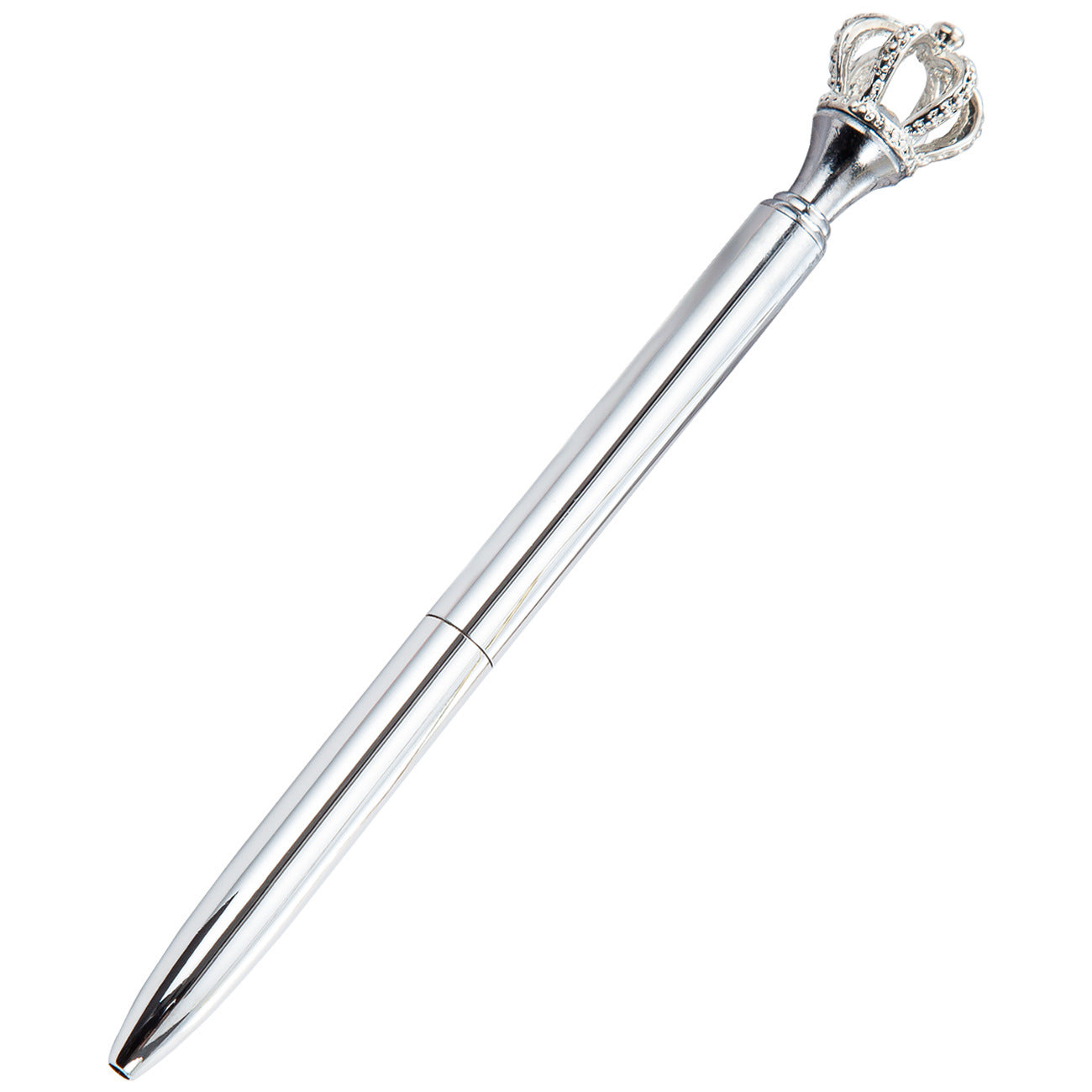 Crown Band Diamond Metal Ballpoint Pen Scepter Metal Pen Fashion Gift Pen - 图片 3