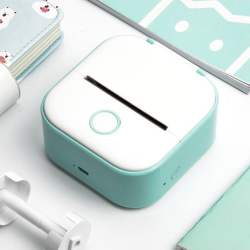Portable Mini Thermal Label Printer Home Photo Printer Student Wrong Question Printer Bluetooth-compatible Mini Label Printer Price Tag - 图片 4