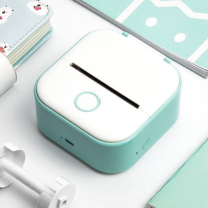 Portable Mini Thermal Label Printer Home Photo Printer Student Wrong Question Printer Bluetooth-compatible Mini Label Printer Price Tag - 图片 4
