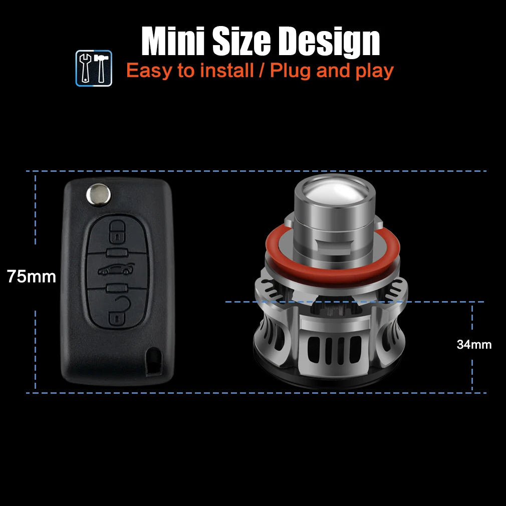 H11 Laser Fog Lamp 36W Car L Headlight Modification b9175f97 e01e 4c96 9273 e93af5ec3204