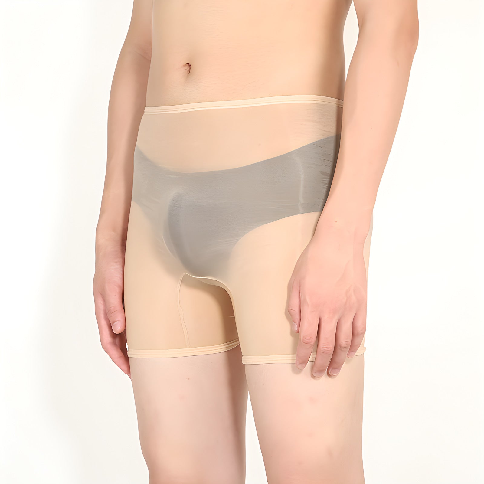 Men's Ultra-thin Shiny Stockings Transparent Bag Independent Warehouse Boxer Briefs b92a047f 2b1d 42ab a9af 58f562aa210f