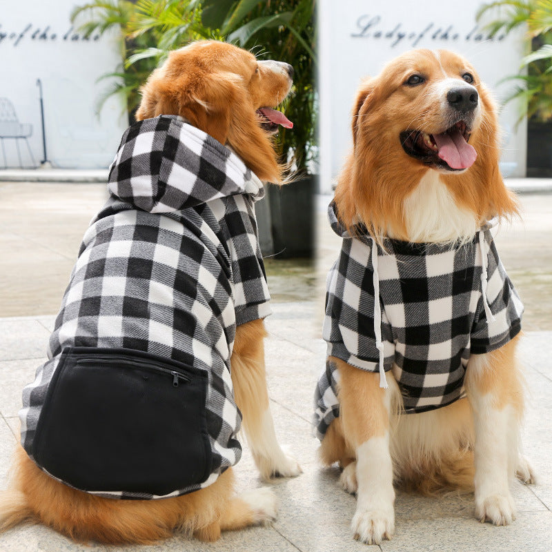 Fashion Pet Dog Simple Zipper Pocket Sweater b933b390 b2a7 4b39 b3a5 63efb42f9cec