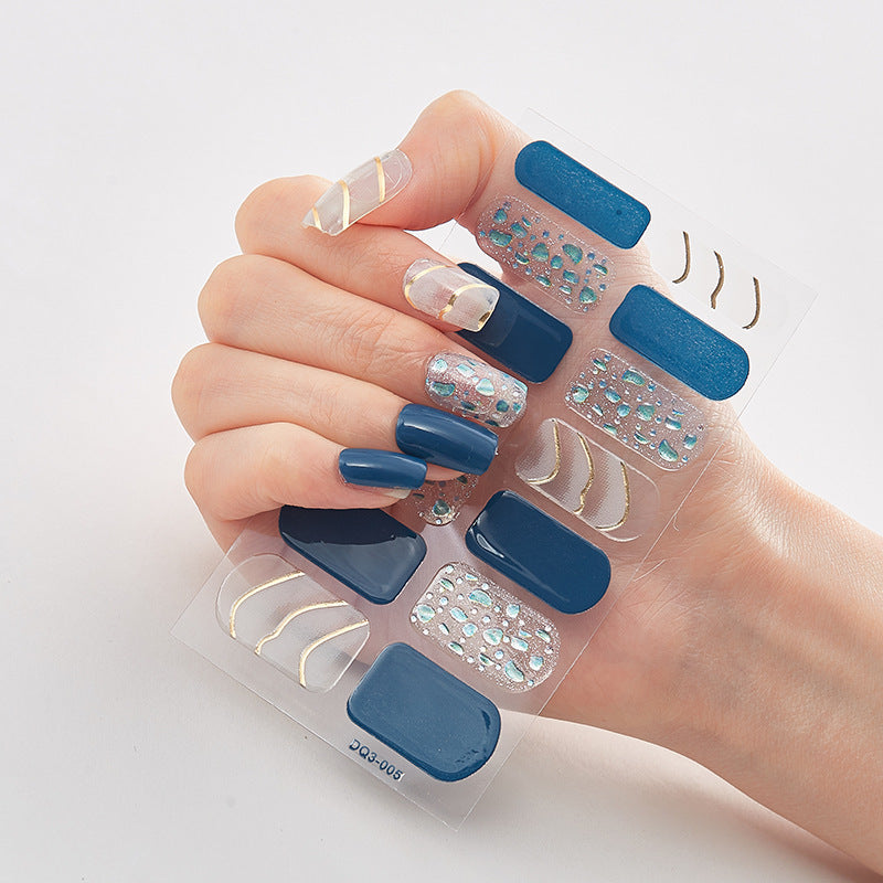 3d Laser Bronzing Craft Nail Applique Nail Sticker - HD Wireless Product #6