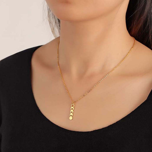 Women's Moon Phase Shape Space Themed Pendant Necklace b9369f77 49f2 4c09 b4c8 e69dd6171485