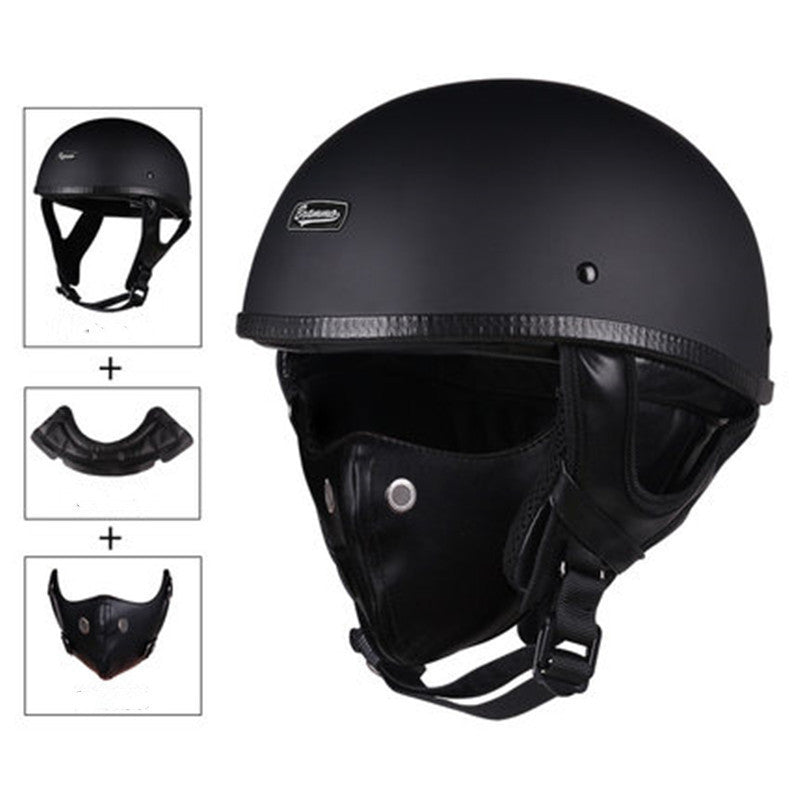 Personalized Retro Pedal Battery Motorcycle Helmet b93d0670 dcb3 4138 a977 78cac44a12a7