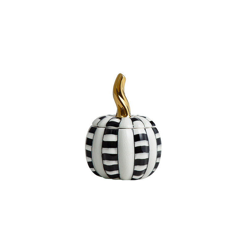 Hand Painted Ceramic Pumpkin Decorative Jar Sample Room Decoration b93ddb80 aa79 4621 b069 ea8a3ecb9f10