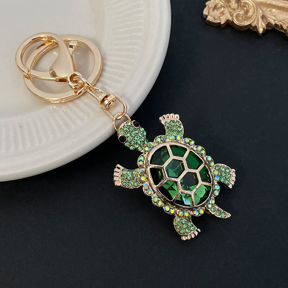 Color Diamond Metal Cute Turtle Car Key Ring b94b4bff 103a 489a ad09 b47b4bc723ce