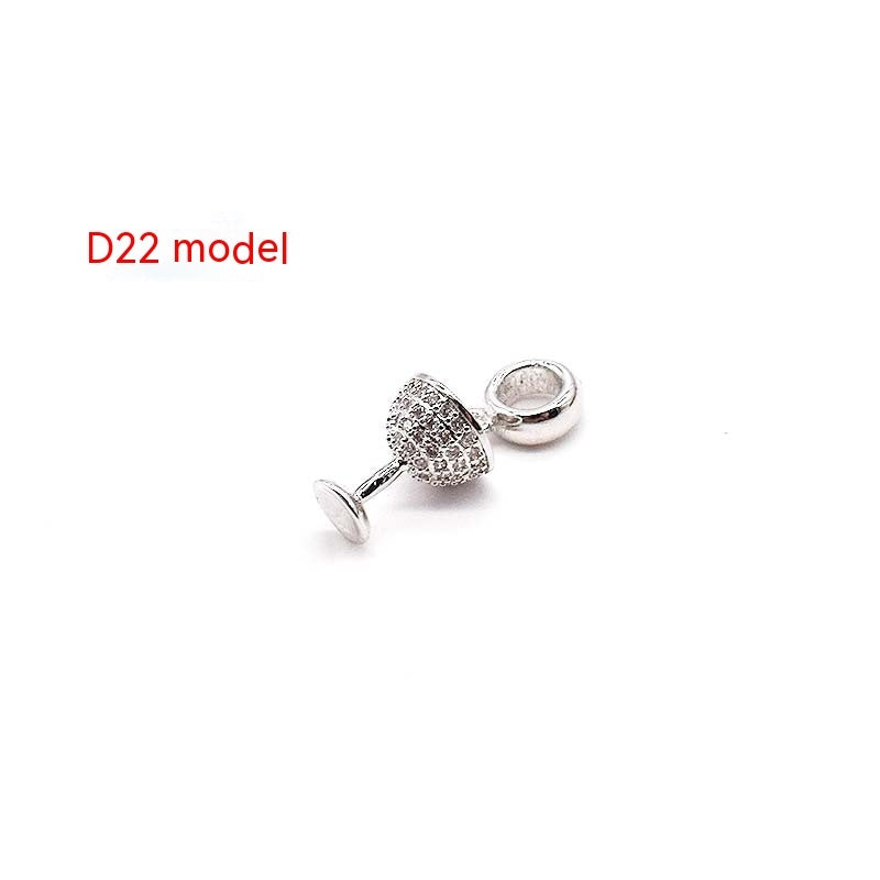 Copper Plating 14K Gold Large Hole Spacer Bead Can String Leather Rope Bracelet Pendant b952e559 4388 4423 81ee 3770bdfc1957 