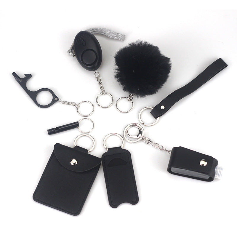 9-piece Keychain Fashion Leather - HD Wireless Product #5