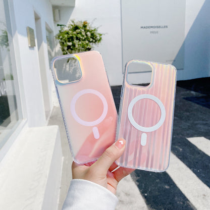 Transparent Frosted Magnetic Mobile Phone Case b9738aba 9433 4eea ad7d 675554e90d76
