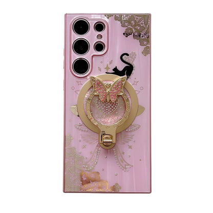 Minimally Designed Diamond Encrusted Butterfly Stand Phone Case b9752f11 7a2c 4bf3 b776 a762f562f0d5