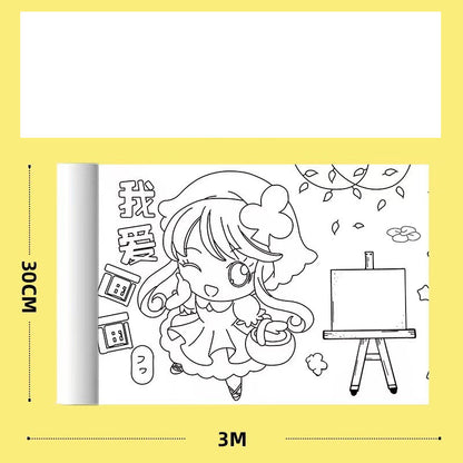 Children's Graffiti Scroll Color Filling Drawing Paper b97d53dd 093c 42d6 9c74 c2b46163cdd8