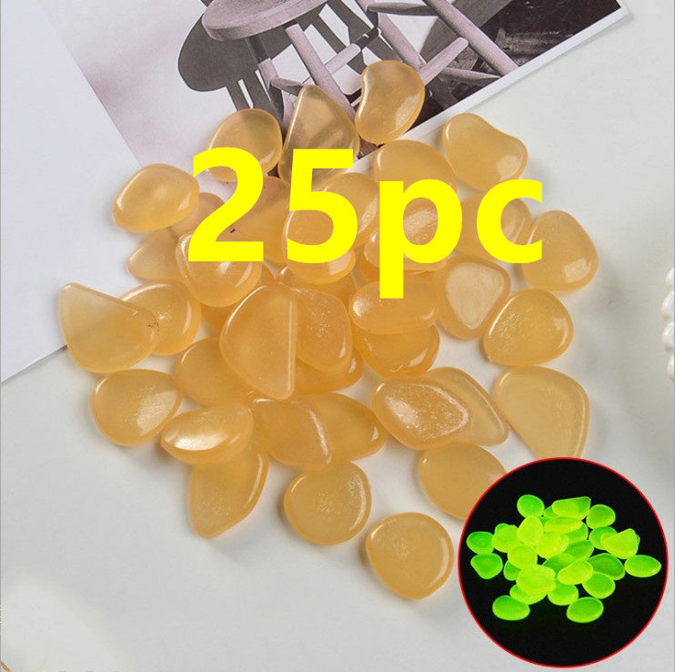 Luminous Stones Fluorescent Aquarium Pebbles Fish Tank Garden Luminous Stones b9b6fa9d 2965 4efb b851 98d8c097419a