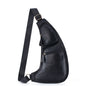 Genuine Leather Men's Crescent Chest Bag First Layer Cowhide b9bb57ae da21 4ca5 a4b9 9dd187e29de5