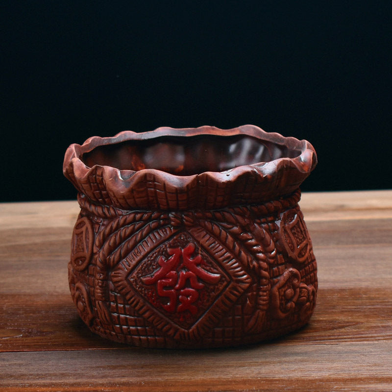 Retro Red Pottery Breathable Succulent Flower Pot b9ca92cc 94e9 4cfe ad63 20925e49d0cd