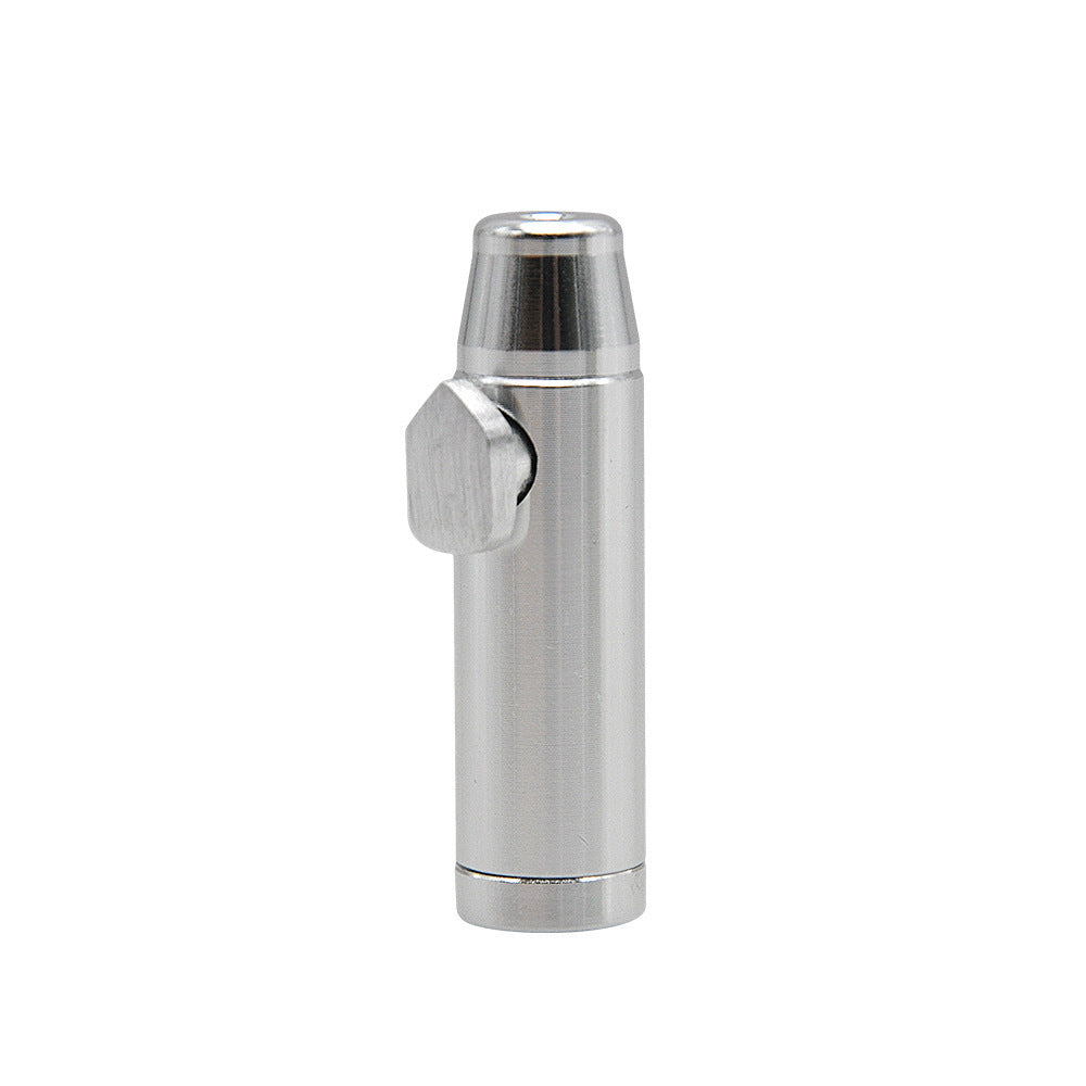 Xingbus Direct Sales Metal Pipe Aluminum Cigarette Holder Metal Bullet Snuff Metal Pipe Flat Head Metal b9f23a29 1b54 4ee1 a7