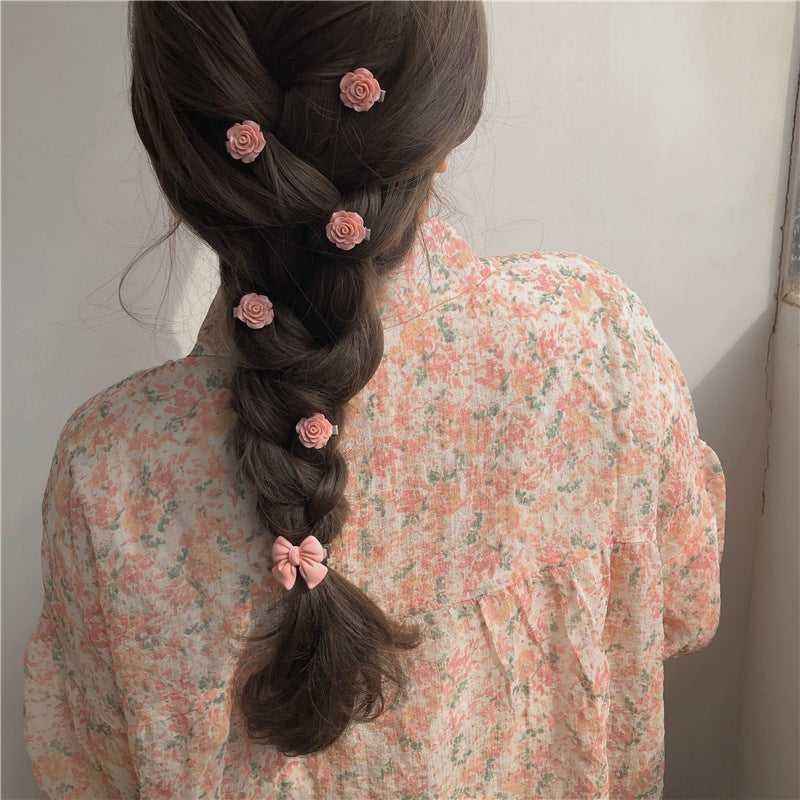 Soft Girl Cute Series Peach Hair Clip Hairpin b9f4e722 96aa 4a3a 93a6 ce30169eb925