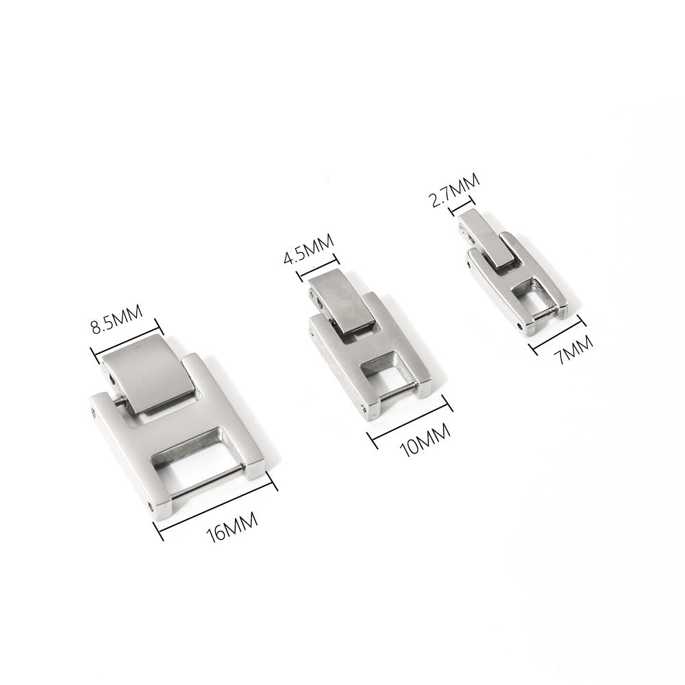 Titanium Steel No Fading Watch Extended Buckle Handmade Diy Ornament Accessories ba116346 3b47 4e4b 939b 6c9759c0e7c3