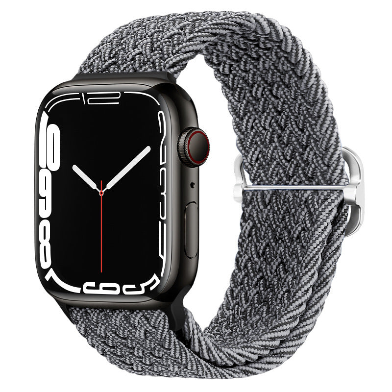 Double Loop Nylon Loop Woven Rainbow Watch Strap ba1932cd 09ee 4d5c 8b3a 5956cf9f559d