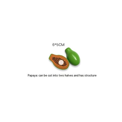 Wooden Vegetable Magnetic Children's Play House Cut Fruit Toys ba35805e 0cd6 451e be44 923e87b5433f trans