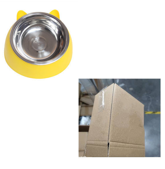 200mlStainless Steel Oblique Mouth Pet Cat Bowl - HD Wireless Product #15