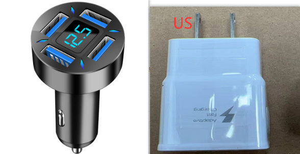 Four-port Car Charger 4USB Car Charger ba7982e1 b0b0 4b5c be2f b06392956215