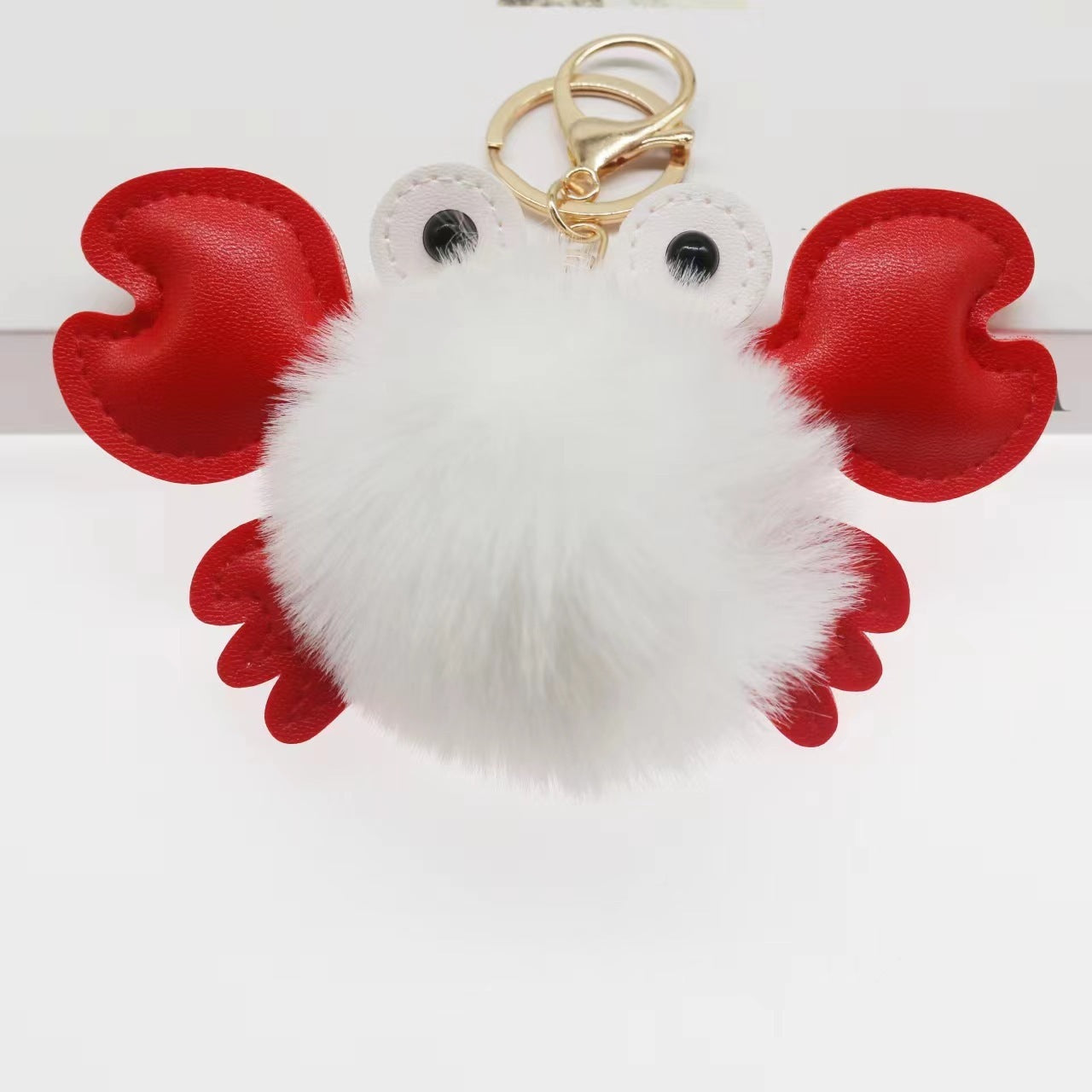 Cartoon Cute Crab Keychain Pendant ba83776a c582 4a24 8195 1938ecf39004