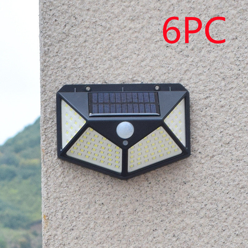 Outdoor Four-sided Human Body Induction Household Wall Lamp ba844218 ecbe 4c2e 8d54 7c9ad7881b7c