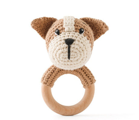 Baby Rattle Hand Woven Cartoon Animal Bracelet Newborn Soothing Doll ba8d5fe0 9735 4e22 847f 342b85429ae0