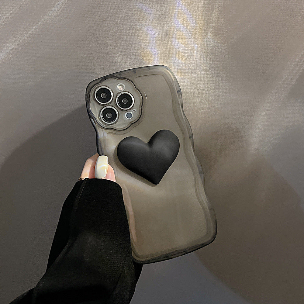 Three-dimensional Wave Dark Love Mobile Phone Case baa840bc a0c2 4eca bfad 33fc613ed44f