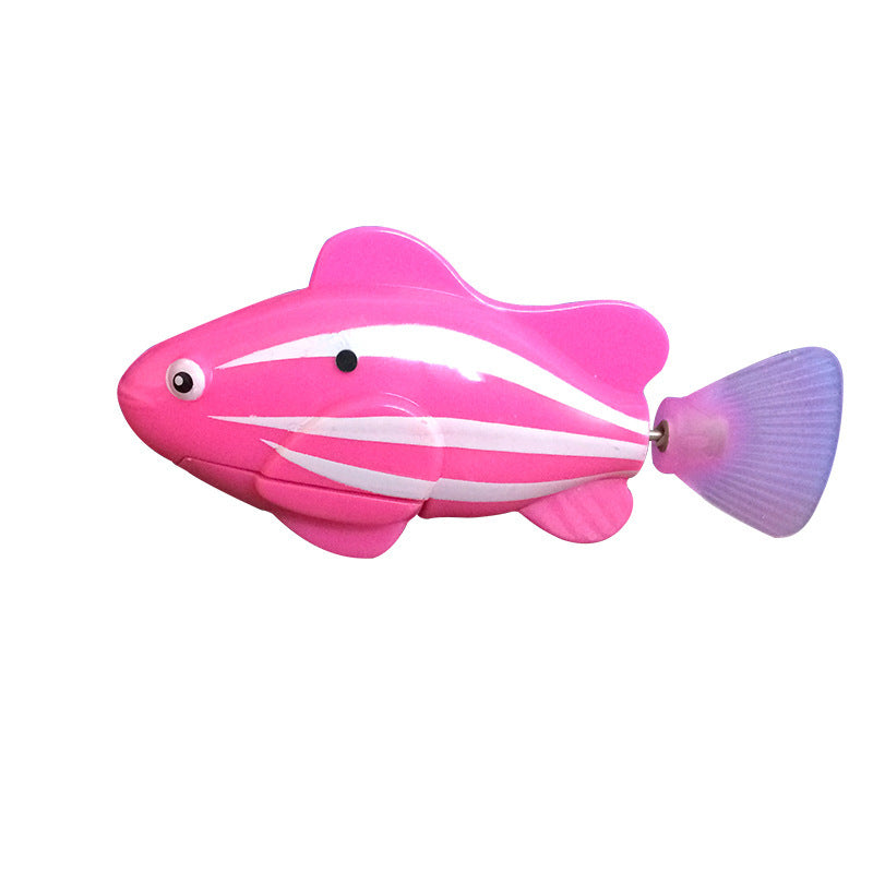 Pet Funny Cat Children Bathing Electronic Fish Toy baad168e e17e 44b6 adfb 688cb59a19a3