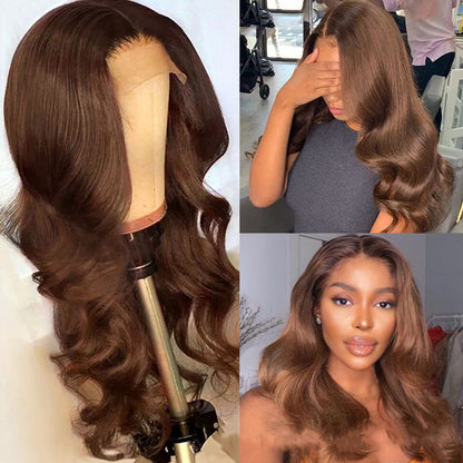Brown Color Human Hair Wigs Human Hair Wig baada14a 6262 4d2c 9af7 07c23e127e81