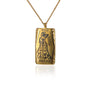 New Personalized Simple Stainless Steel Square Card Necklace bab5aaa5 1577 4273 8678 6f063813418b