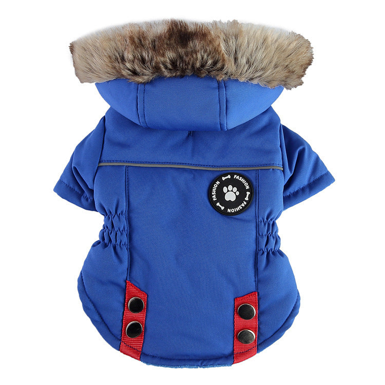 Pet Winter Cotton Dog Clothes Zipper Jacket Dog Supplies bacfd31d e29f 48ee bc02 ea4e24a09234