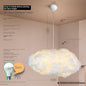 Cloud Chandelier Children's Clothing Store Creative Cotton Shape bae041d1 2a07 4167 b6f7 c8b9826a7df6