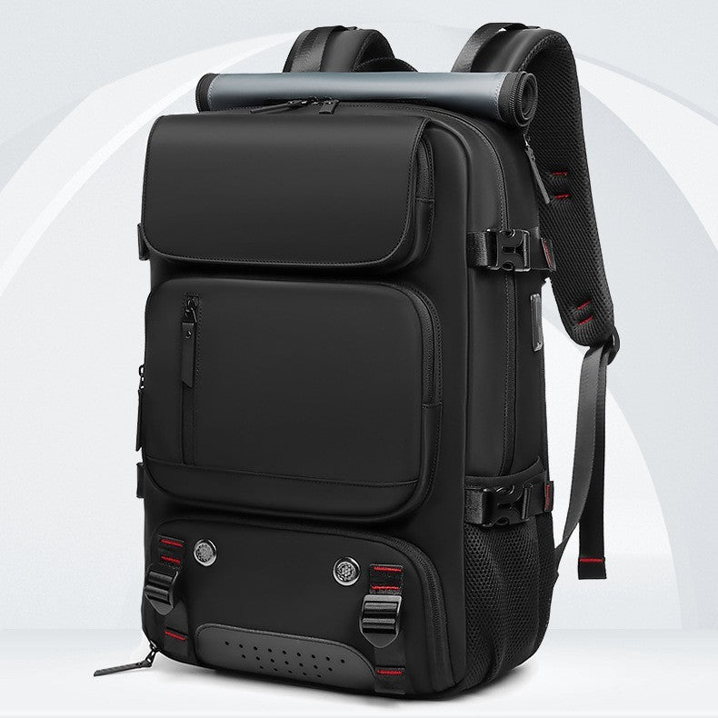 Backpack Leisure Travel Large Capacity Men's Backpack Waterproof Computer Bag bb1864ca 454f 4100 b680 2c5a9c6f72b4