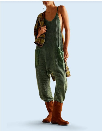 Waffle Knitted Trousers Jumpsuit Suspender Pants bb4154eb 972c 46c7 80ab cf11073326ca ff04f9b5 a001 4fa5 b74c c34c3fb4360c