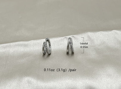 Women's Fashion Electroplated Zircon Earrings bb486b36 b944 48b9 bc9c a4bd2faa8bd8