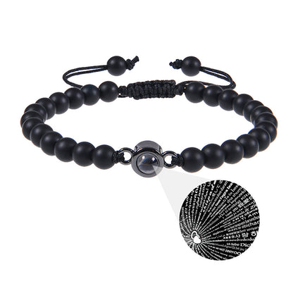 100 Languages Projection Bracelet Frosted - HD Wireless Product #6