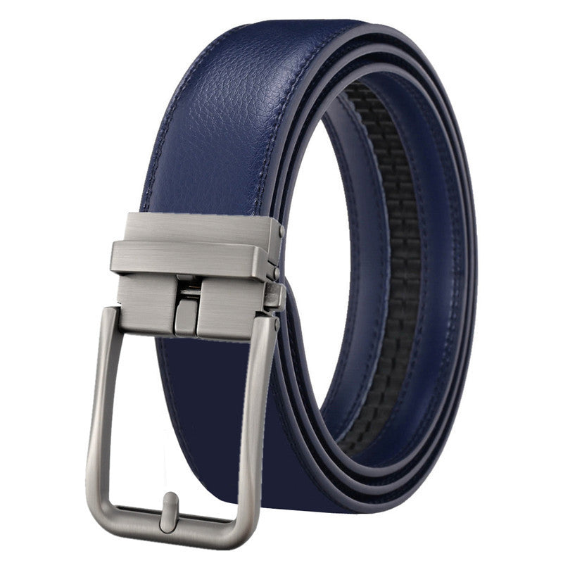 Men's Leather Belt Automatic Buckle Simple Hollow bb4e5c11 44aa 4a99 bead 9f9e58008995