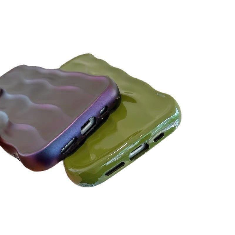Solid-color Water Ripple-sensitive Mobile Phone Case bb5626a0 2c16 4635 9ba5 d35b5f00f204