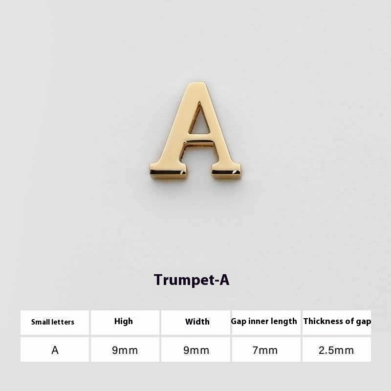 U Perforated 26 English Letters Hardware Accessories bb56de63 d9d9 4d3e 961e 5c53cb2fe549 trans