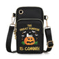 Halloween Pumpkin Pattern Phone Bag Coin Wallet Cute Mini Crossbody Shoulder Bags For Kids Women bb5f2dae c42c 4432 9366 0826