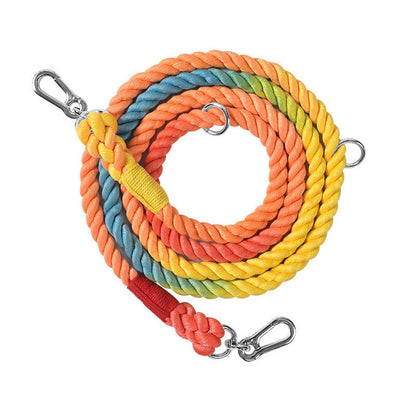 Multifunctional Braided Double-ended Dog Leash bb697641 795d 4b1e a2fc c760e2f27560