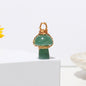Crystal Agate Semi-Precious Mushroom Braided Pendant bb8d6da5 ee22 403a b552 3ee6e07661d4